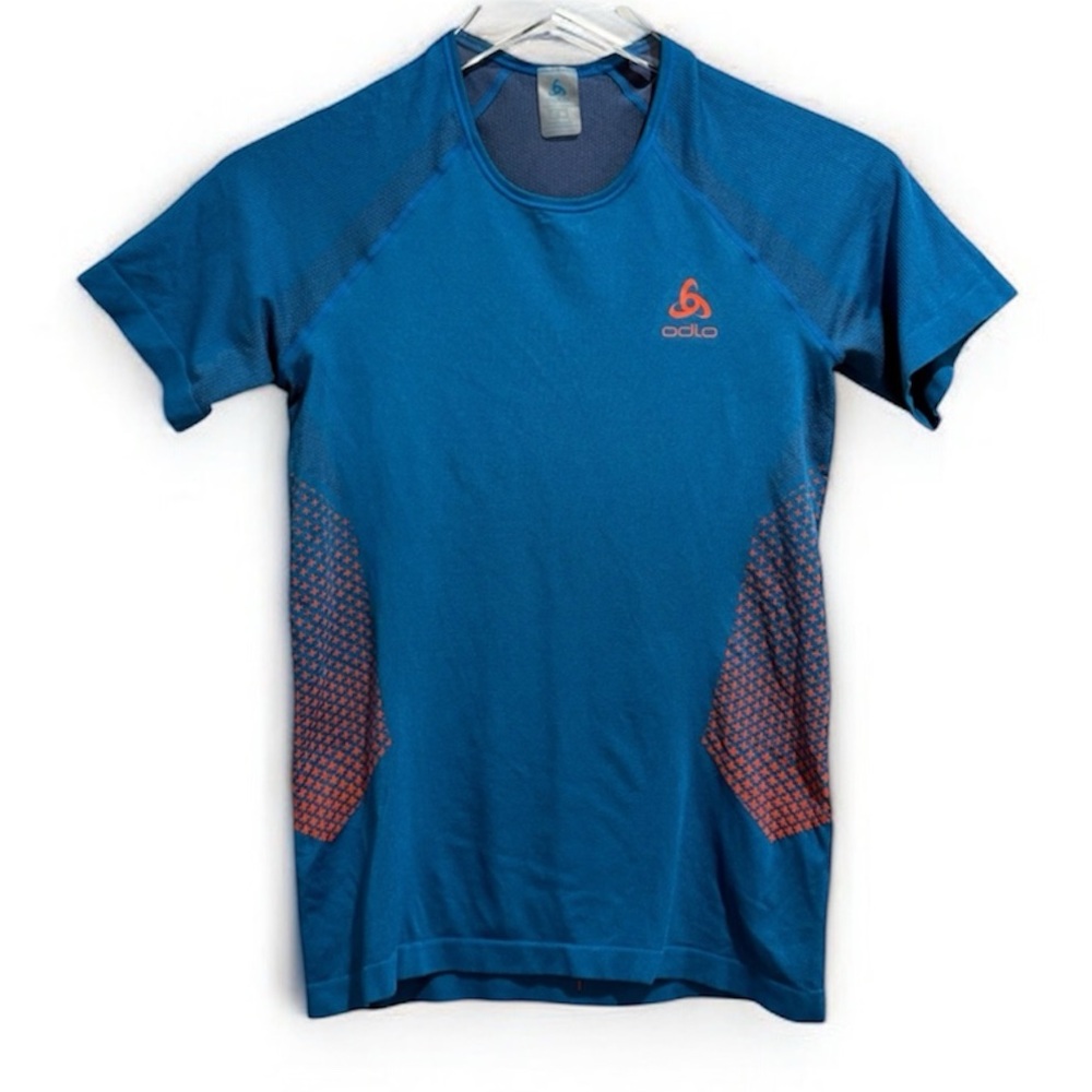 Odlo Base Layer Top Short Sleeve Shirt Size Small